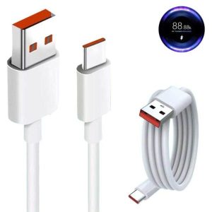 کابل توربو شارژ 120وات ثانیه شمار TYPE-C
