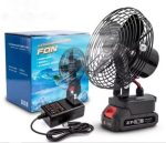 پنکه شارژی 21 ولت فلزی lithium electric fan - Image 2