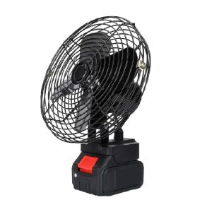 پنکه شارژی 21 ولت فلزی lithium electric fan