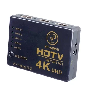 تبدیل 1 به 5 HDMI ایکس پی XP-SW5K (هاب سوییچ)
