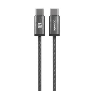 کابل شارژ پرودو 60W Type-C to Type-C